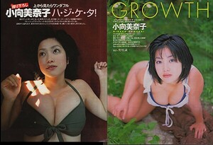 切抜(A4・A5)◆1116◆小向美奈子(A4)26p・(A5)4p 合計30ページ+ステッカー2枚