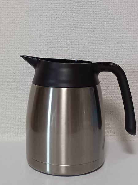 ◇THERMOS サーモス◇ステンレス 保温、 保冷卓上 ポット◇中せん(蓋)のみ新品未使用◇ステンレスブラウン　1L