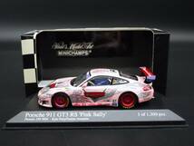 1:43 Minichamps ポルシェ 911 (996) GT3 RS フェニックス 2004 Pink Sally ディズニー #45 Disney Porsche_画像2