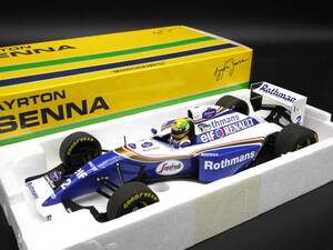 1:18 Minichamps ウィリアムズ FW16 ラストレース A.セナ #2 ロスマンズ仕様 サンマリノGP イモラ Senna(アウトレット)