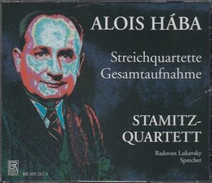 [4CD/Bayer]A.ハーバ(1893-1973):弦楽四重奏曲全曲(第1-16番)他/シュターミッツ四重奏団