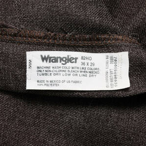 Wranglerラングラー◆メキシコ製 Wrancher Dress Jean◆ヘザーブラウン◆W36の画像6