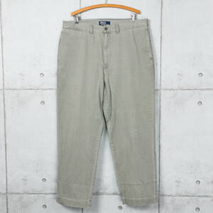 Poloラルフローレン◆PHILIP PANT プレーンフロント チノパン◆グレー系◆W38