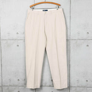 Poloラルフローレン◆PROSPECT PANT プレーンフロント チノパン◆ライトベージュ◆W36