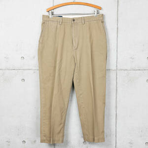 Poloラルフローレン◆PROSPECT PANT プレーンフロント チノパン◆モスグリーン◆W34