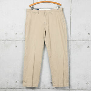 Poloラルフローレン◆PRESTON PANT プレーンフロント チノパン◆ベージュ◆W36