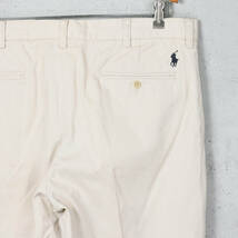 Poloラルフローレン◆PRESTON PANT プレーンフロント チノパン◆ライトベージュ◆W35_画像4