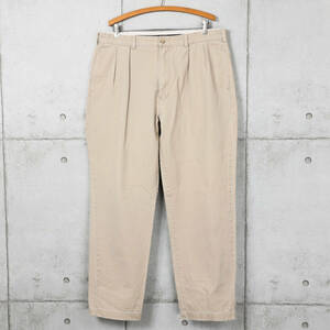 Poloラルフローレン◆ANDREW PANT 2タック チノパン◆ベージュ◆W38