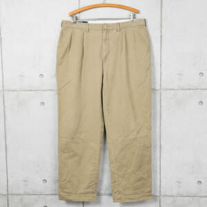 Poloラルフローレン◆ANDREW PANT 2タック チノパン◆スモーキーグリーン◆W36