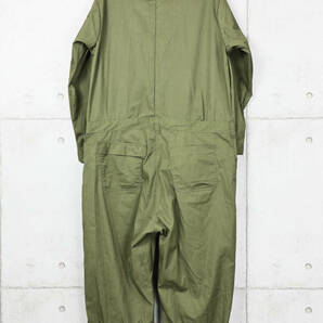 US MILITARYアメリカ軍◆COVERALL UTILITYオールインワン◆オリーブ◆サイズ50Rの画像2