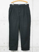 Poloラルフローレン◆HAMMOND PANT 2タック チノパン◆ブラック◆W36_画像1