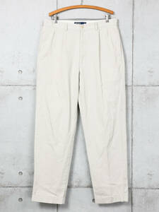 Poloラルフローレン◆HAMMOND PANT 2タック チノパン◆ライトベージュ◆W35