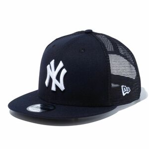 ニューエラ 9FIFTY トラッカー ニューヨーク・ヤンキース ネイビー ホワイト (57.7-61.5cm) 1個 [T便60] [T便 1/4]