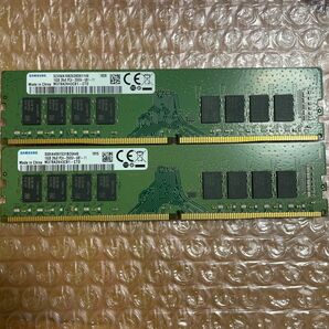 デスクトップ用メモリ SAMSUNG PC4-2666V 32GB( 16GB×2枚)