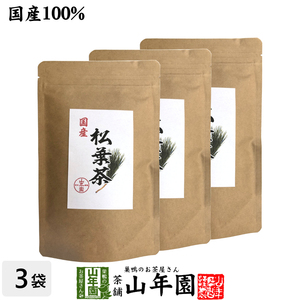  health tea domestic production 100% pine leaf tea Tokushima prefecture production 60g×3 sack set 