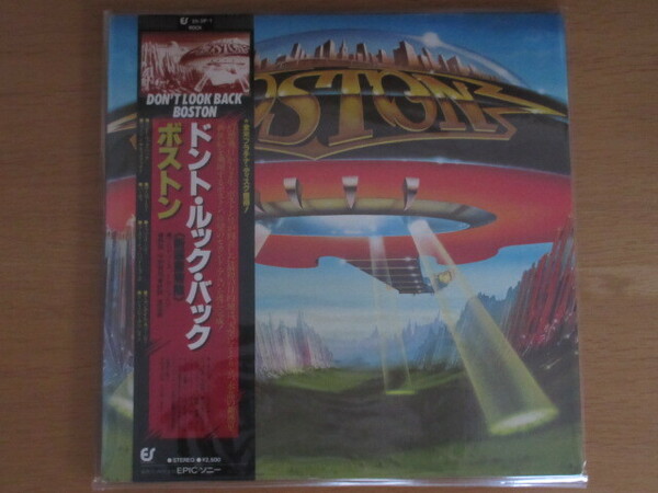 送料込★BOSTON / DON'T LOOK BACK★ボストン / ドント・ルック・バック★国内盤 帯付★中古LPレコード★匿名配送