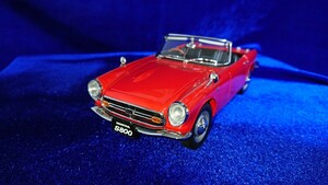 1/18 Autoart Auto Art HONDA S800 Honda es пчела AS800 S8 open top Honda . один .73276 RED