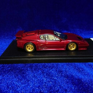 1/43 MAKE UP EIDOLON メイクアップ アイドロン Koenig Ferrari 512BB 1982 ケーニッヒ フェラーリ EM178C 検 バーガンディ 1/18 の画像5