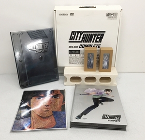 0111040S* [ beautiful goods ]CITY HUNTER City Hunter Complete DVD-BOX ( complete reservation limitated production * figure attaching )