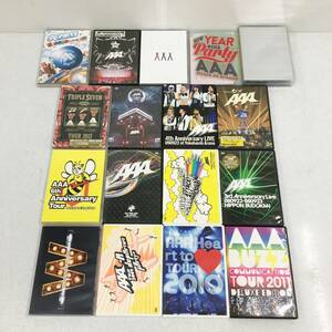 0125285G★ 【ジャンク】AAA DVD まとめ 17本セット Anniversary Live