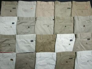 アメリカ輸入★DOCKERS/ドッカーズ チノパン 大量 20本セット★古着卸 W34～W38 パンツ リーバイス USA オススメ まとめ売り No.K-10