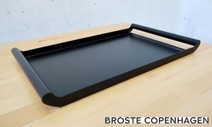 ■P386■展示品■BROSTE COPENHAGEN/ブロスト コペンハーゲン■デンマーク■トレイ■インテリア小物■ブラック■