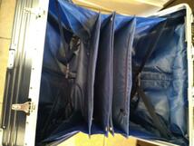 スーツケース 機内 持ち込み アルミフレーム キャリーケース ネイビー TSAロック 小型 国内旅行 海外旅行 韓国 ビジネス 41L 軽量 4輪_画像7