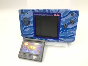 SNK NEOGEO POCKET 本体 迷彩 ネオジオ ポケット カモフラージュ/ パチスロ アルゼ王国ポケット 大花火　ソフト付き　カラー