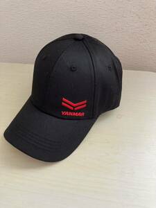 ヤンマー YANMAR キャップ 帽子　黒色 新品 未使用 正規品　非売品