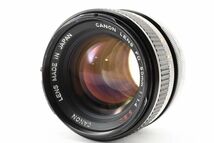 【実用品】Canon キャノン FD 50mm 1:1.4 s.s.c MFレンズ #409_画像2