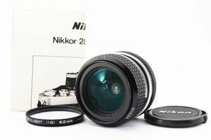 【実用光学美品】Nikon ニコン Ai NIKKOR 28mm F2.8 MFレンズ #425-2