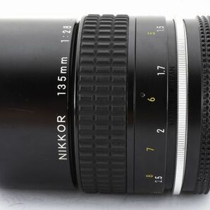 【実用品】Nikon ニコン Ai NIKKOR 135mm F2.8 MFレンズ #425-5の画像9