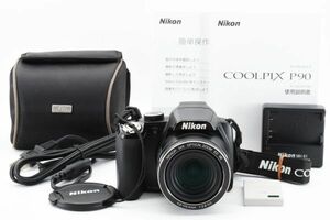 【実用光学美品】Nikon ニコン COOLPIX P90 コンパクトデジタルカメラ #442-2
