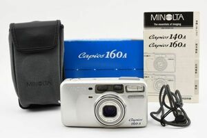 【実用光学美品】Minolta ミノルタ CAPIOS 160A コンパクトフィルムカメラ #499