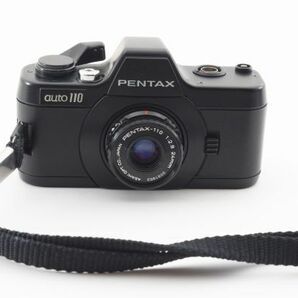 【実用光学美品】Pentax ペンタックス auto 110 フィルム一眼カメラ / pentax-110 2.8 24mm MFレンズ #538-1の画像1