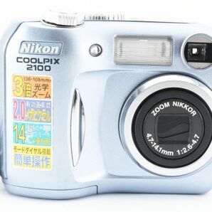【実用品】Nikon ニコン COOLPIX 2100 コンパクトデジタルカメラ #547-5の画像3