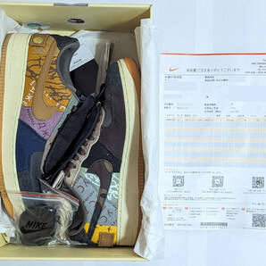 TRAVIS SCOTT NIKE ナイキ AIR FORCE 1 LOW CACTUS JACK CN2405-900 サイズ:28.0cm US:10.0 エアフォース1 美中古品の画像8