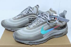 OFF-WHITE × NIKE THE10：AIR MAX 97 OG オフホワイト ナイキ エアマックス97 AJ4585-101 サイズ:28.0cm US:10.0 美中古品