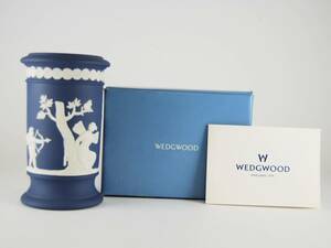 【USED/A】WEDGWOODウェッジウッド■ジャスパー■フラワーベース/花瓶