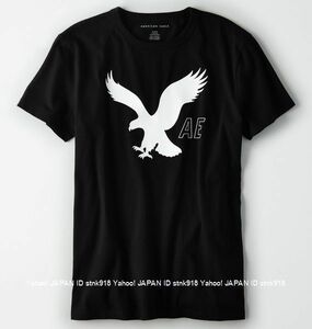 〓ラス3!!アメリカンイーグル/US M/AE Eagle Graphic Tシャツ/Black