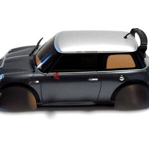 京商 Mini-z ミニッツ ミニクーパーS MINI COOPER-S JCW GP メタリックグレー MZP127GRの画像3