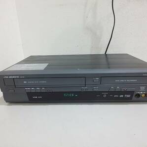 57397★DXアンテナ/DXR160V/VHS/ビデオ一体型DVDレコーダー/2012年製 通電品 ジャンクの画像1