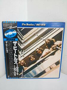 57049★LP THE BEATLES・ザ・ビートルズ / 1967-1970年 (2枚組・帯あり・カラーレコード・青盤)