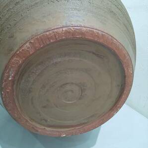 57382★和室に インテリア 大きな花瓶 飾り壺 長期保管 茶道具の画像5