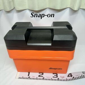 　美品★　スナップオン プラスチック工具箱 ツールボックス KRW200　オレンジブラック　昭和時代　’80　希少