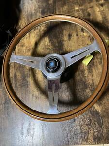  Nardi NARDI Classic Nardi Classic wooden steering wheel steering gear old car 30 Harrier steering gear Boss set 