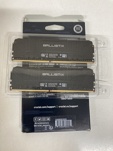 Игровая память для Cruisal (сделано Micron) 8GBX2 DDR4-3200 CL16 DIMM BLACK8G32C16U4B