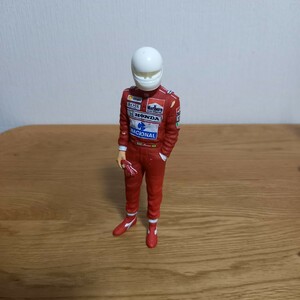 1/12motela-z Senna figure . extra helmet ( inside part. face structure shape equipped ) inspection ( McLAREN,MP4/6,MFH)