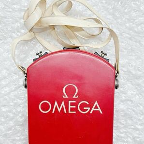 OMEGA OLYMPIC Ω 時計 ストップウォッチ タイマー 懐中時計 オメガ 当時物 ヴィンテージ アンティーク レトロ ケース入 希少 コレクションの画像2