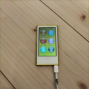 iPod nano MD476J 動作品。ゴミ品につきジャンク扱いで